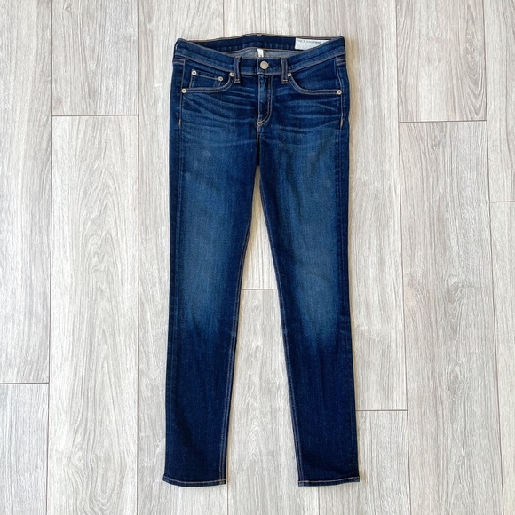 rag & bone Denim - Rag & Bone High Waisted Skinny Kensington Jeans